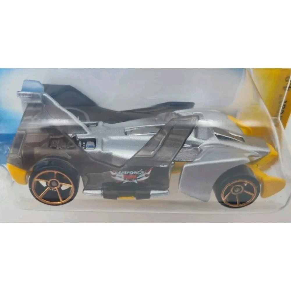Hot Wheels 2007‎ 29/36 JET THREAT Car Toy 4.0 Silver 29/180 Great SEE B1.2ON0000